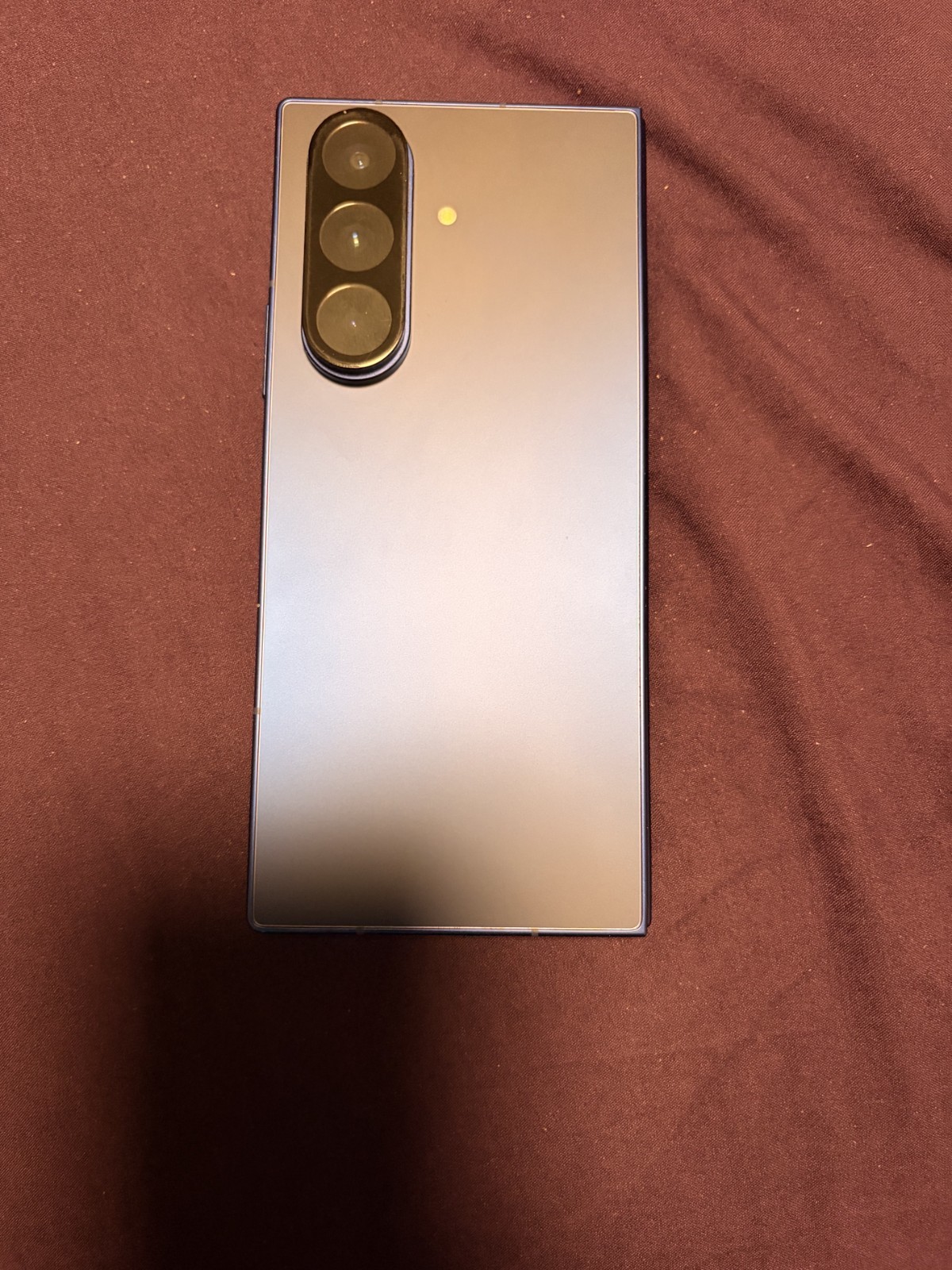 Samsung Galaxy Z Fold – Blue – Foldable, Triple Rear Camera, Dual Screen