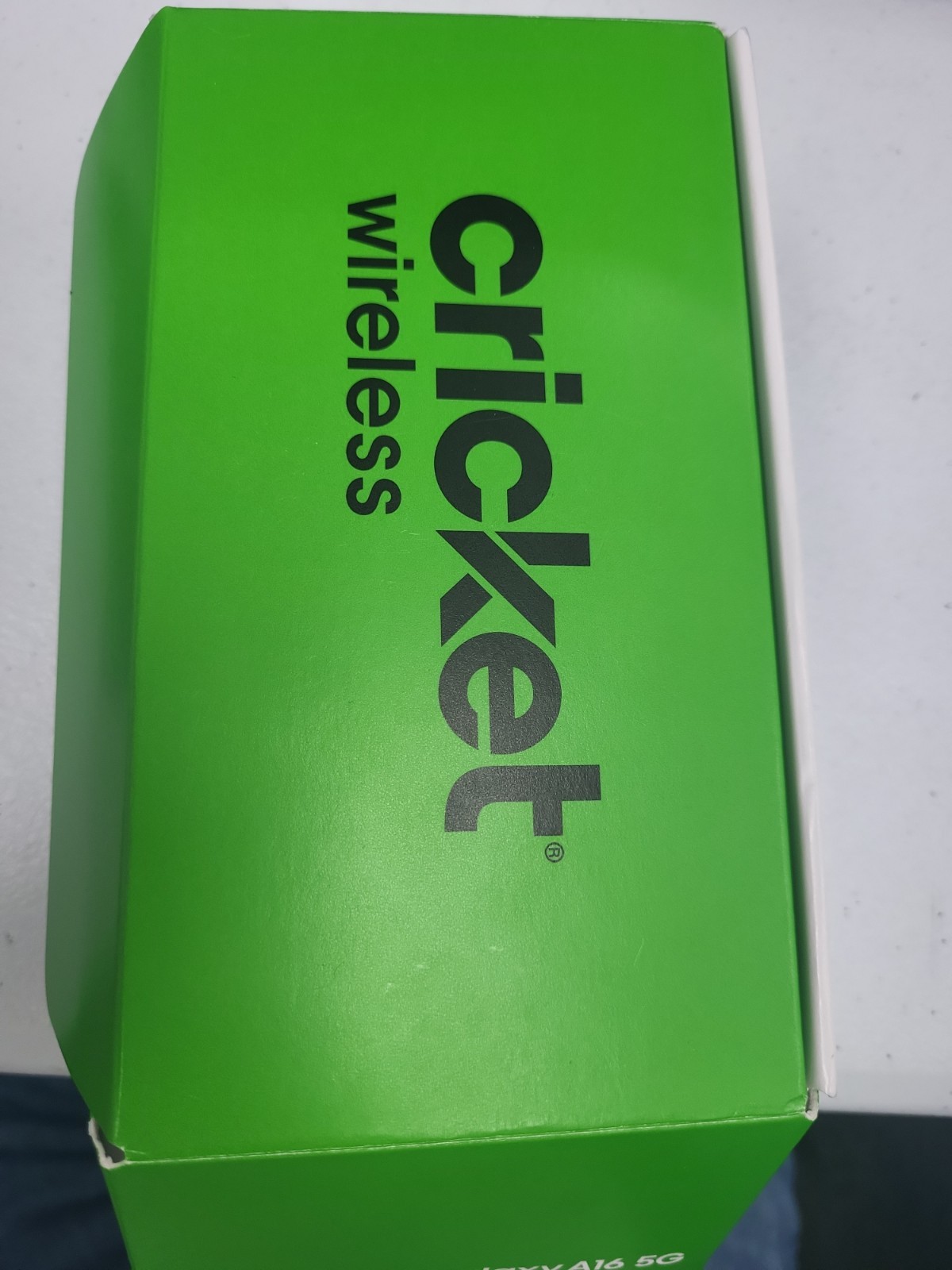(CRICKET) Samsung Galaxy A16 5G SM-A166U 128GB Blue Black 6.7” – OPEN BOX