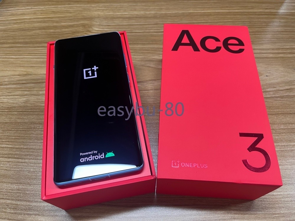 Unlocked OnePlus Ace 3 (12R) 5G 256/512GB Dual SIM Android Googleplay Phone