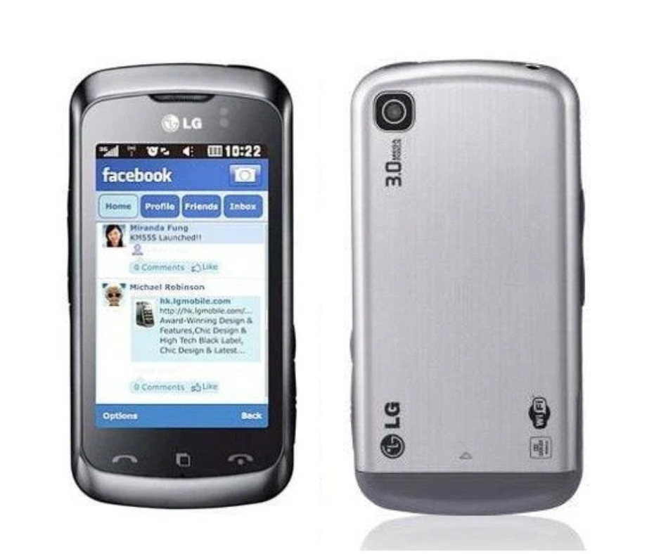 GOOD LG COOKIE KM555 UNLOCKED HSPA CELL PHONE FIDO ROGERS CHATR TELUS BELL KOODO