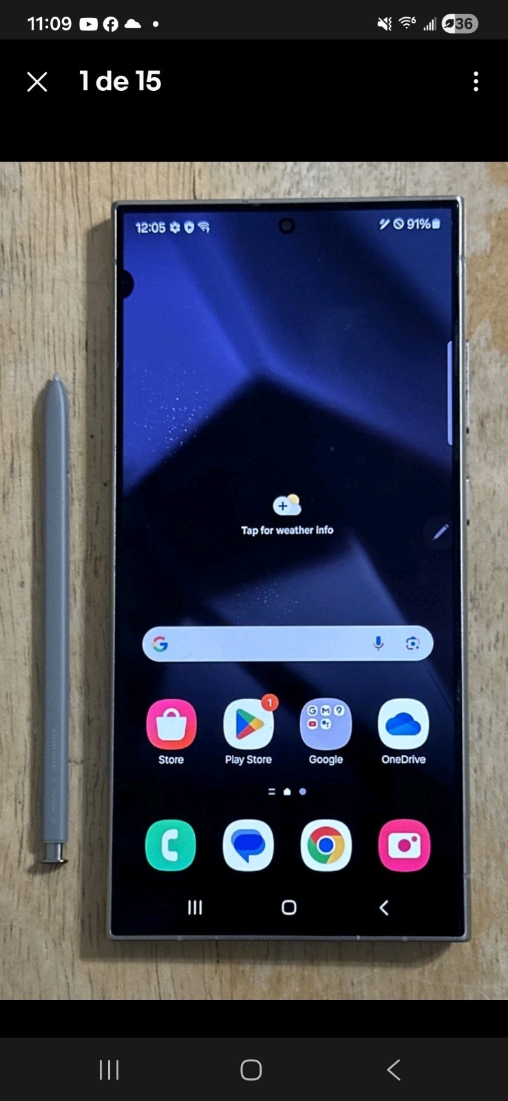 Samsung Galaxy S24 Ultra – 256 GB – Titanium Blue (Spectrum)