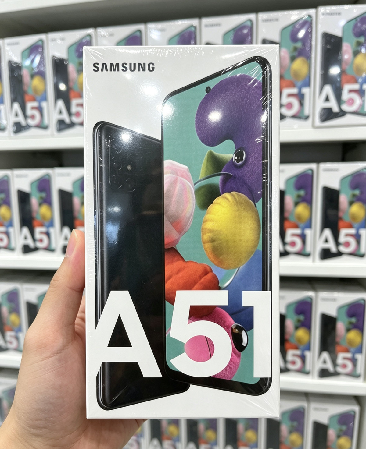 New Sealed Samsung Galaxy A51 4G 128GB 6GB Factory Unlocked GSM CDMA Black 12MP