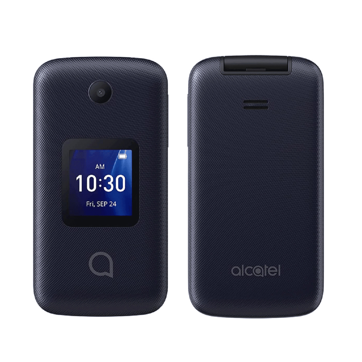Alcatel Go Flip 4 4G LTE Easy Use Basic Flip Phone T-MOBILE ONLY (4056W)(Blue)