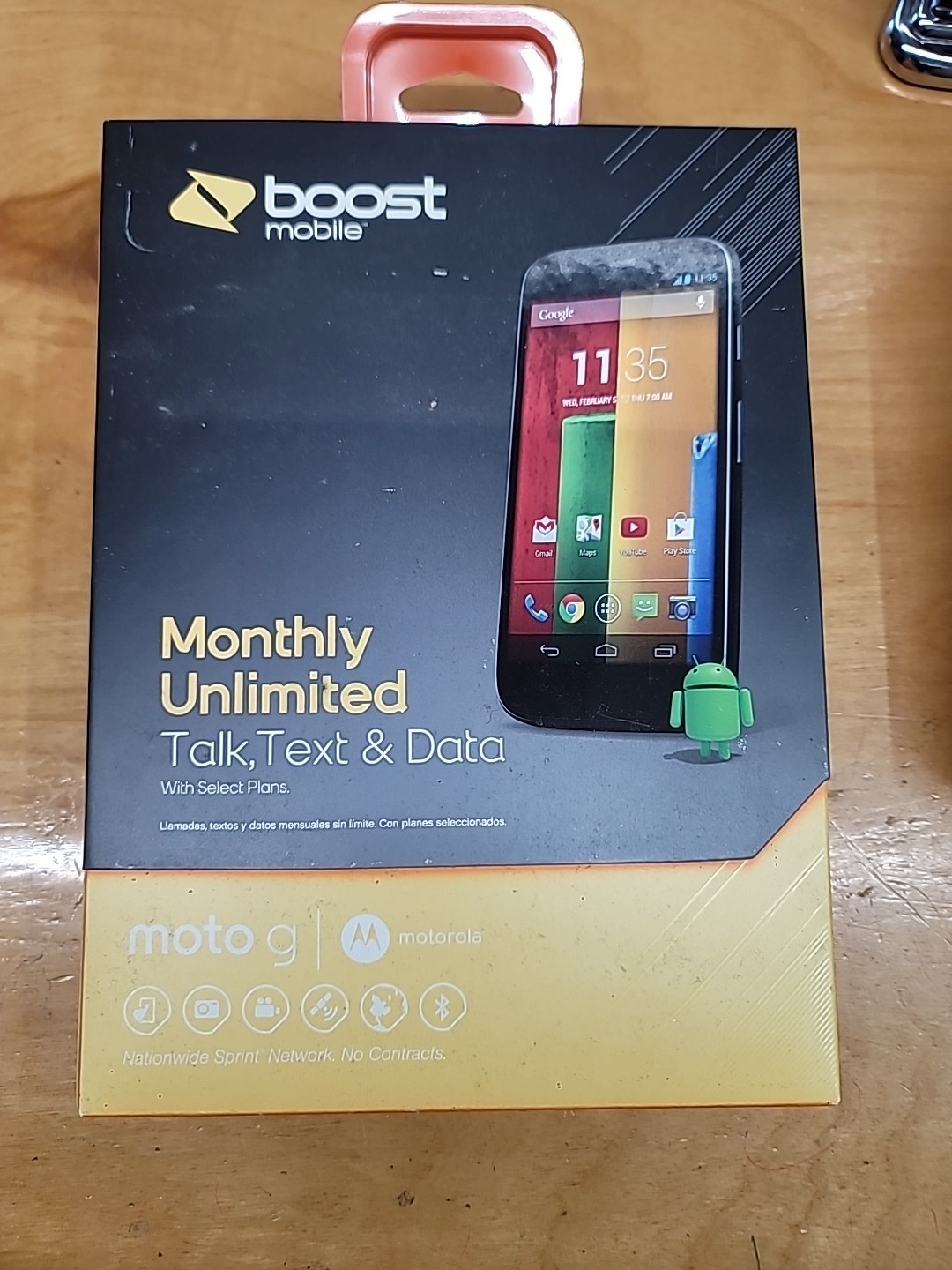 Motorola Moto G 1st Gen XT1031 Black WIFI Only (Read Description) A-Grade