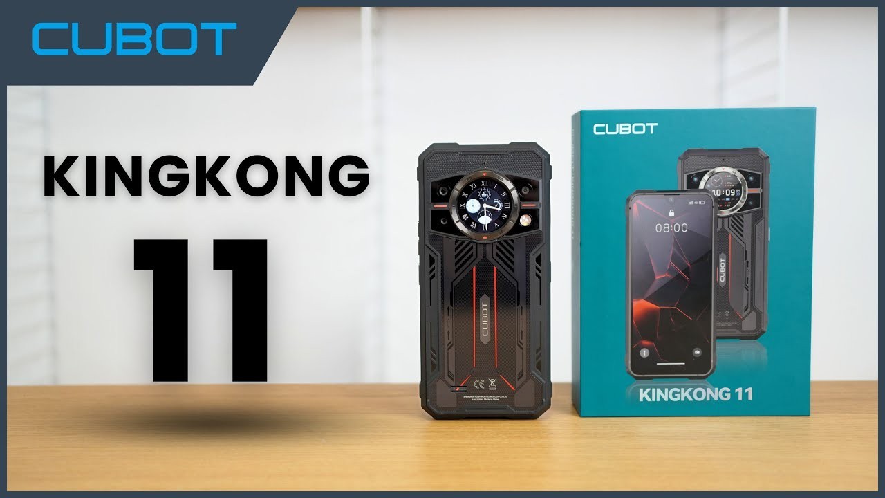 CUBOT KingKong 11 GSM Factory Unlocked 256GB ROM/6GB RAM Android Cell Phone BK