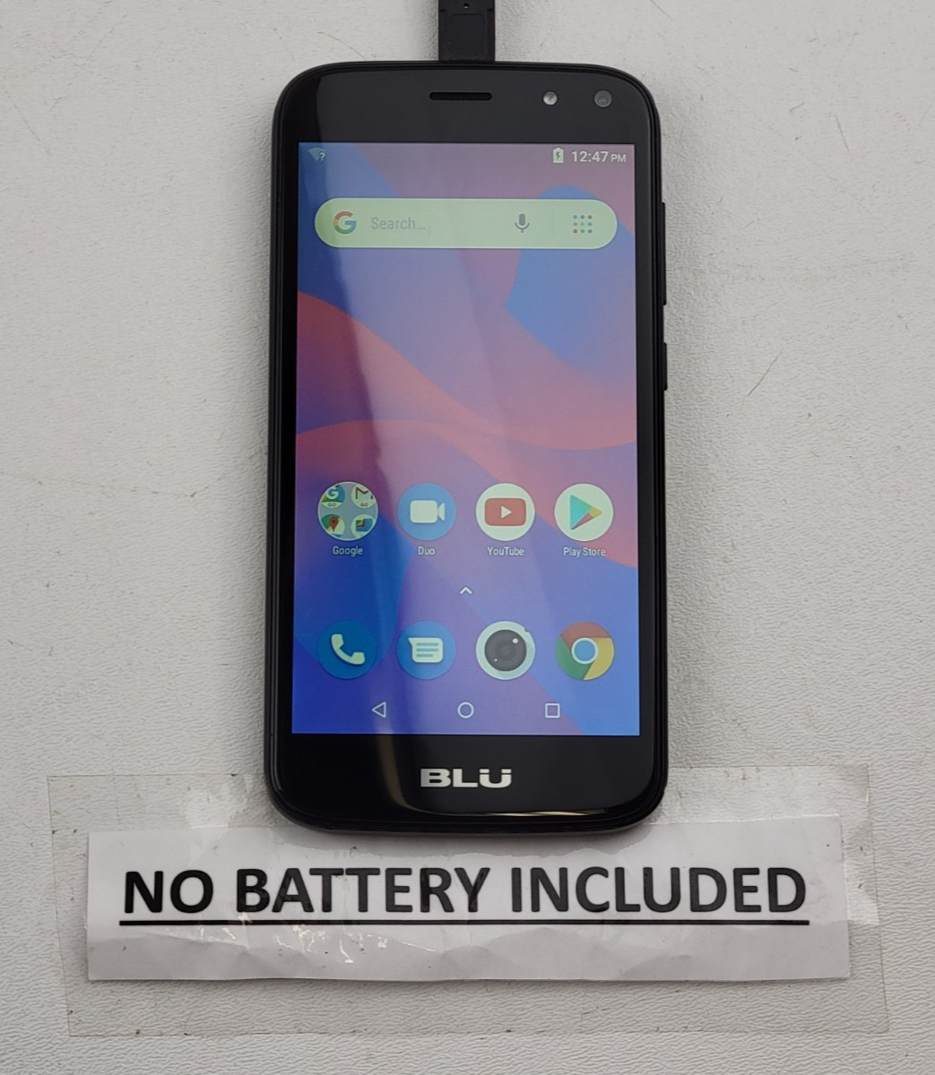 BLU C5 (C014U) 8GB (GSM Unlocked) Dual SIM Smartphone – SMALL ISSUE – H6815