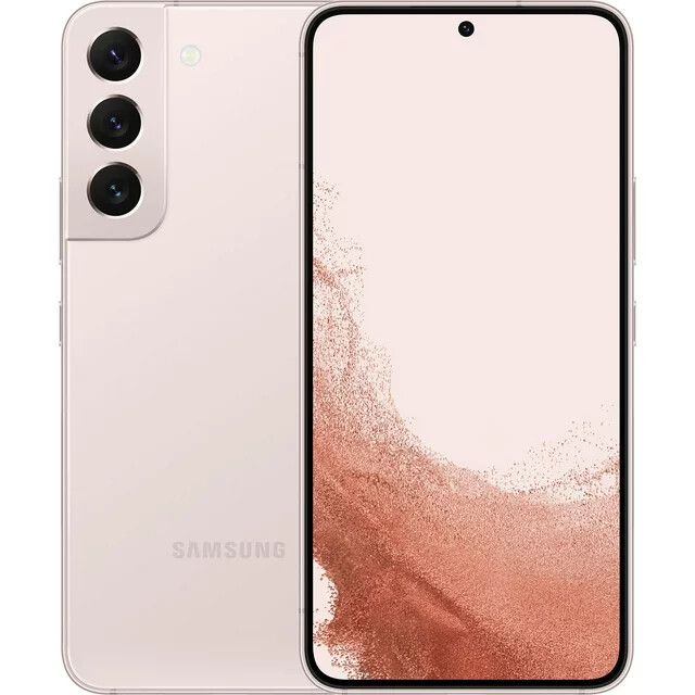 Samsung Galaxy S22 SM-S901U1 Unlocked 256GB Pink Gold Good
