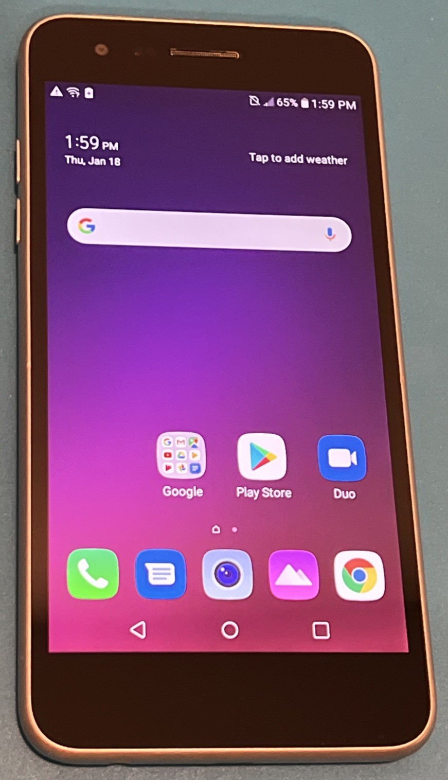 LG Tribute, Sprint Only| 16GB, White, Tested, Reset | Grade B, LM-X220PM, 👀Info