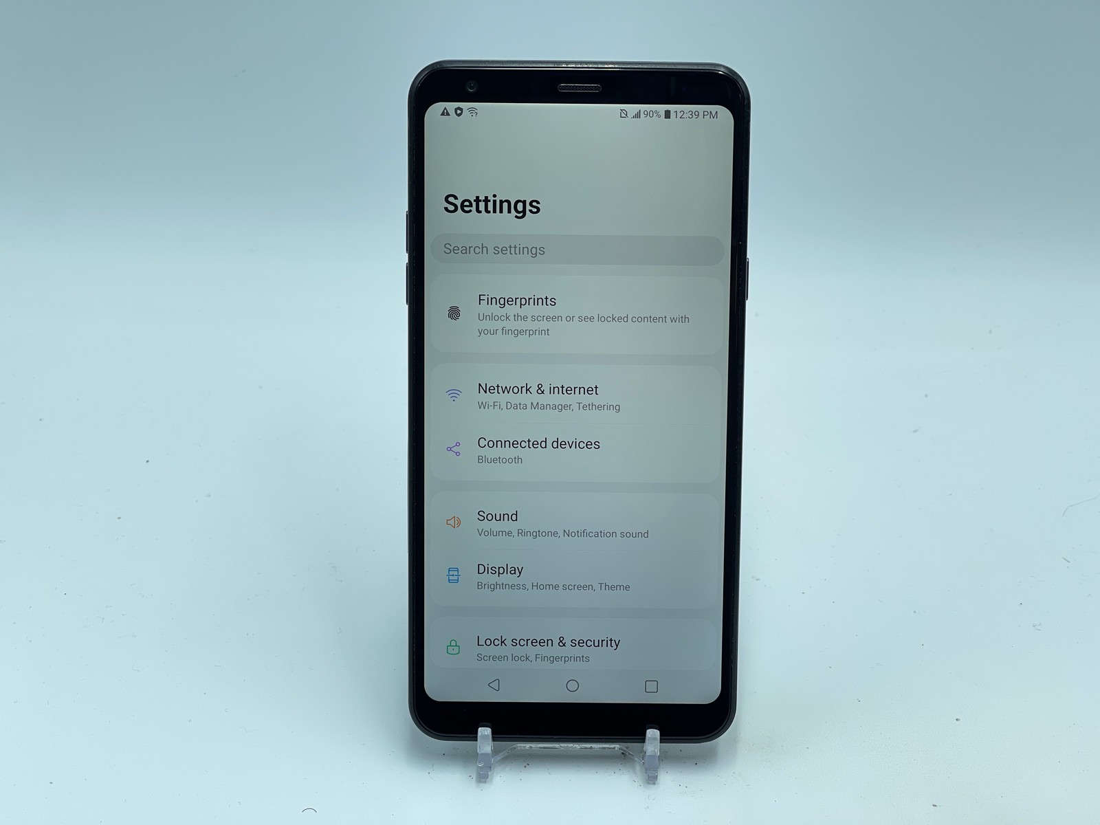 LG Stylo 5 32GB LM-Q720 (Cricket) Black PARTS ONLY (E-0149)
