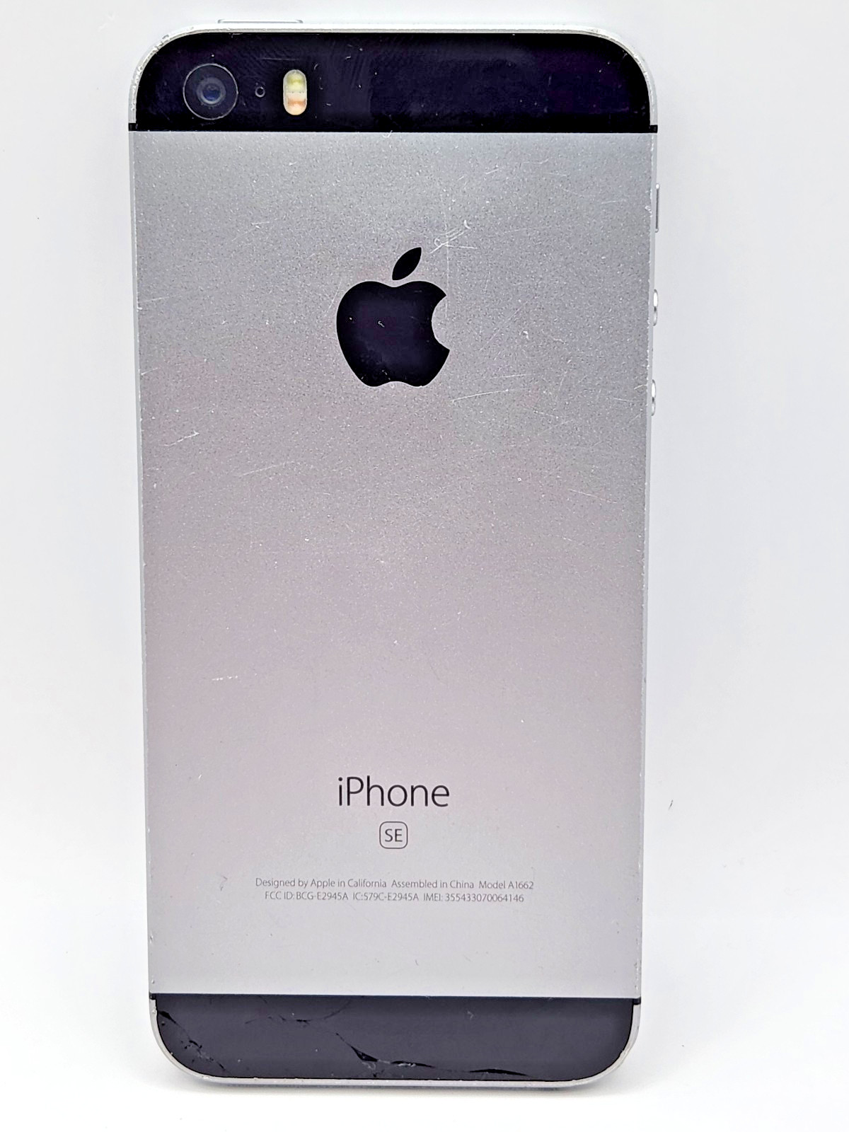 Apple iPhone SE A1662 16GB Wi-Fi + Cellular – Black/Gray *No AC/SIM*