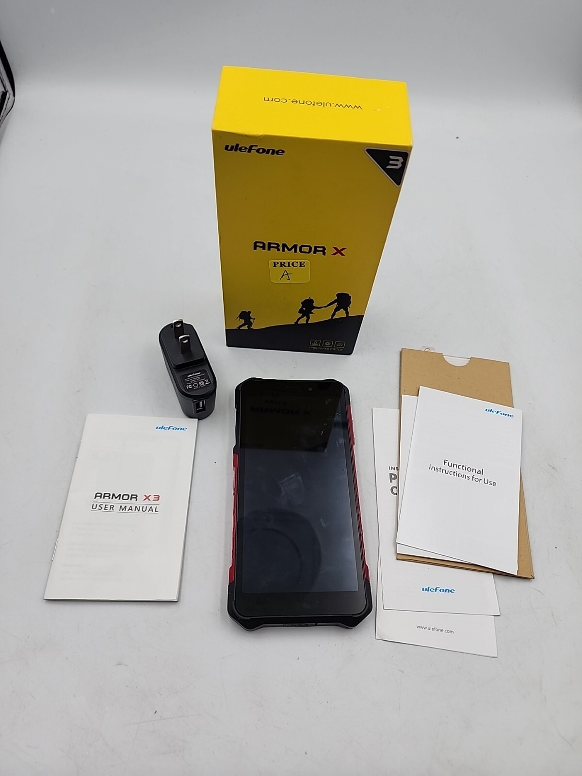 ULEFONE ARMOR X3 RUGGED 2gb 32gb Waterproof 8.0mp Camera 5.5″ NO POWER?