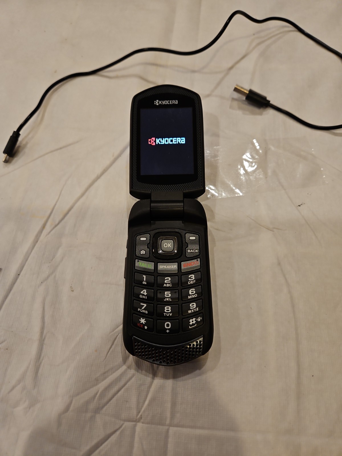Kyocera E4281 Black Sprint 3G Rugged Euc