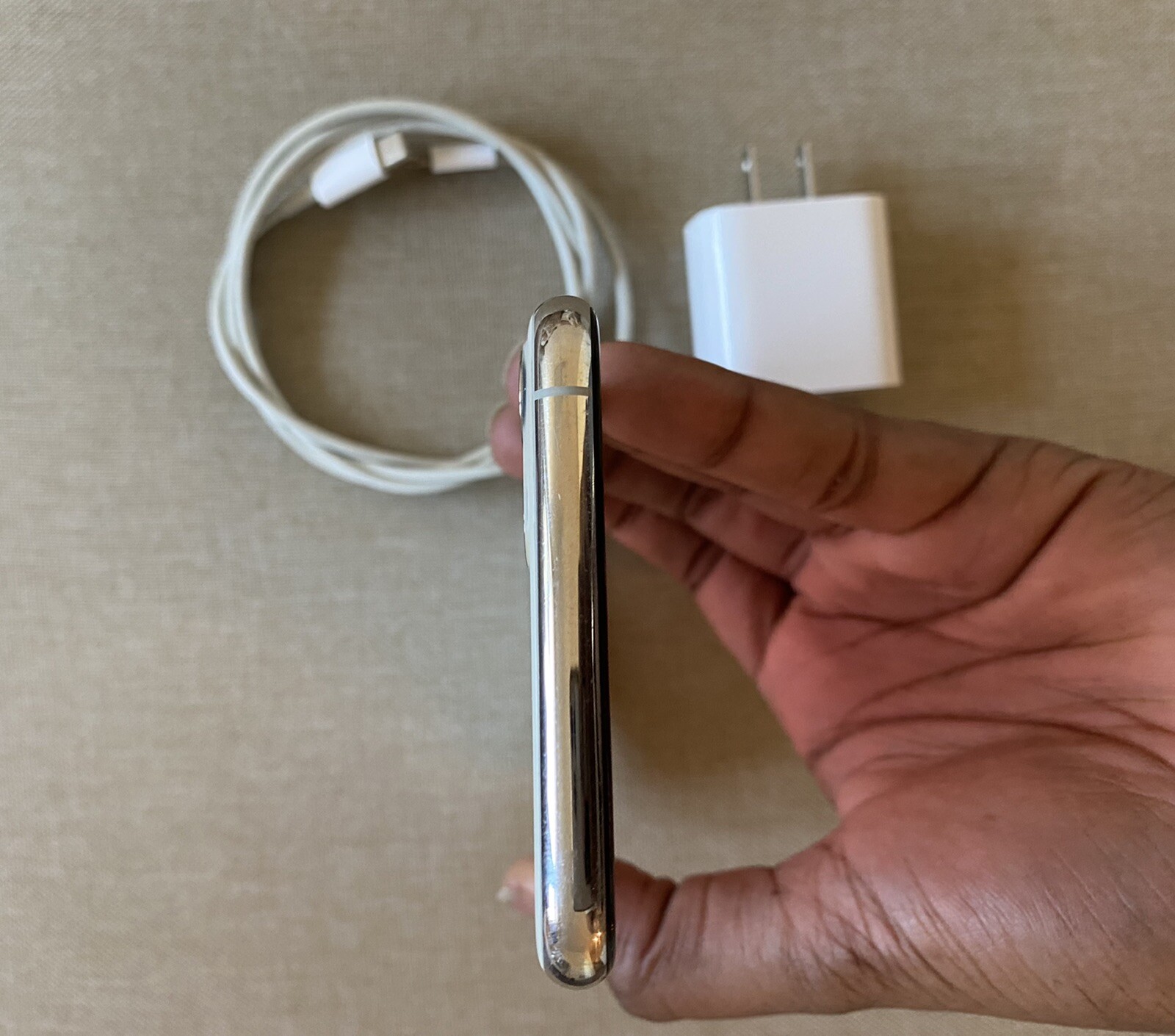 Apple iPhone 11 Pro Max – 64GB – Silver (Unlocked) A2161 (CDMA + GSM)
