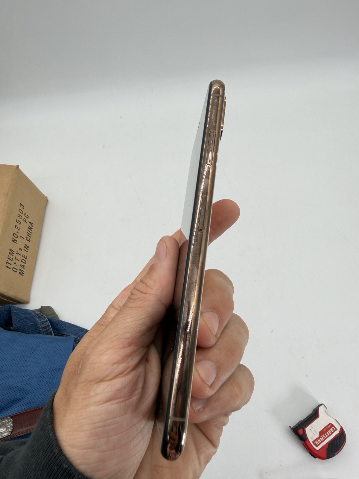 IPhone XS Max Smart Phone Rose Gold Cellphone (Read Desc)
