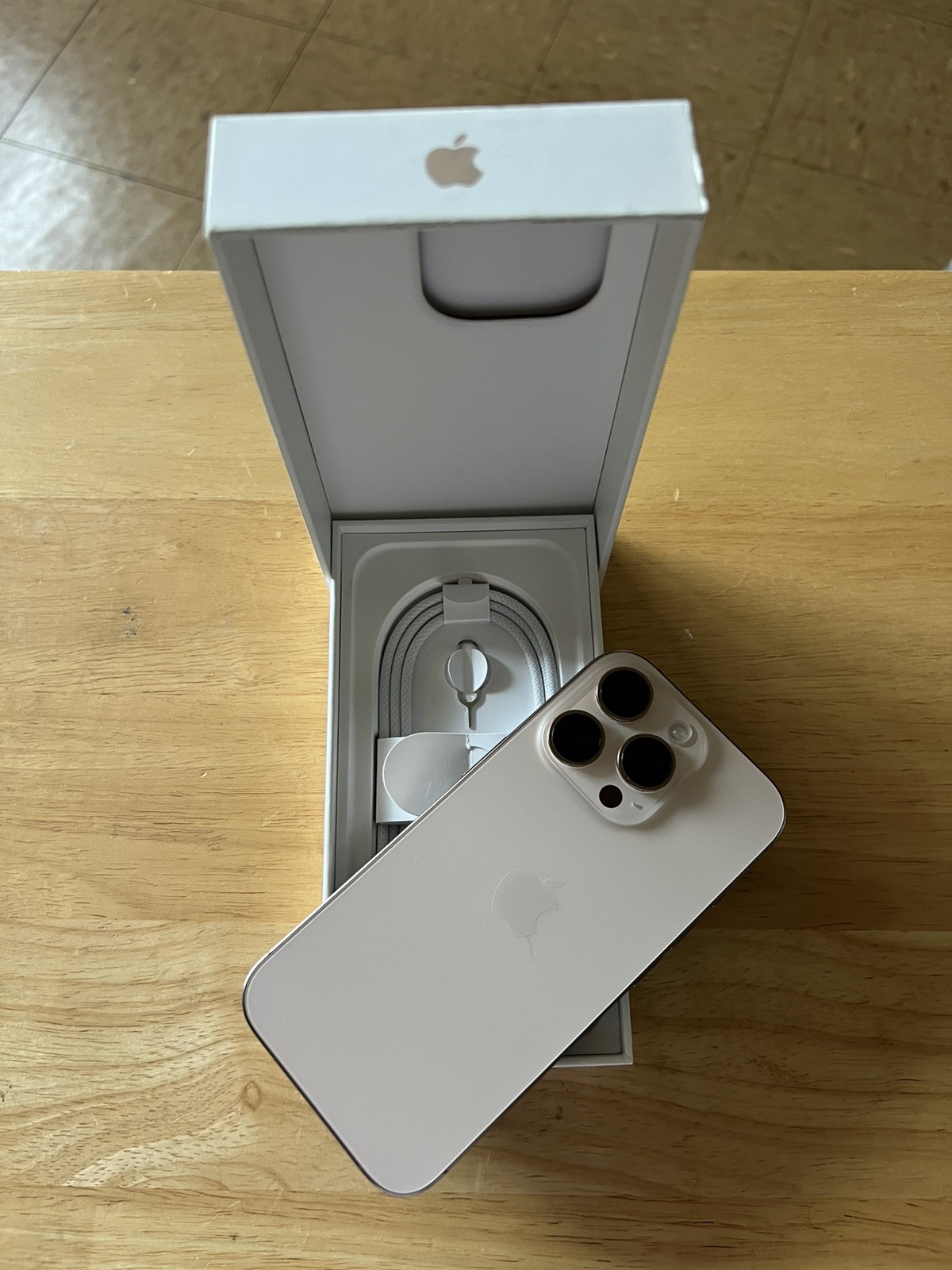 Apple iPhone 16 Pro Desert Titanium, 1TB, Dual SIM, Unlocked, Sim Card Tray