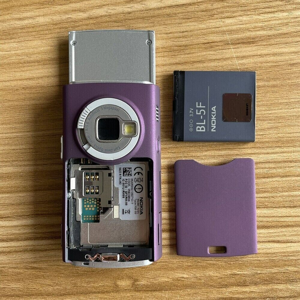 Nokia N Series N95 – Deep plum 3G GSM Wifi 5MP Slider Unlocked Classic Phone