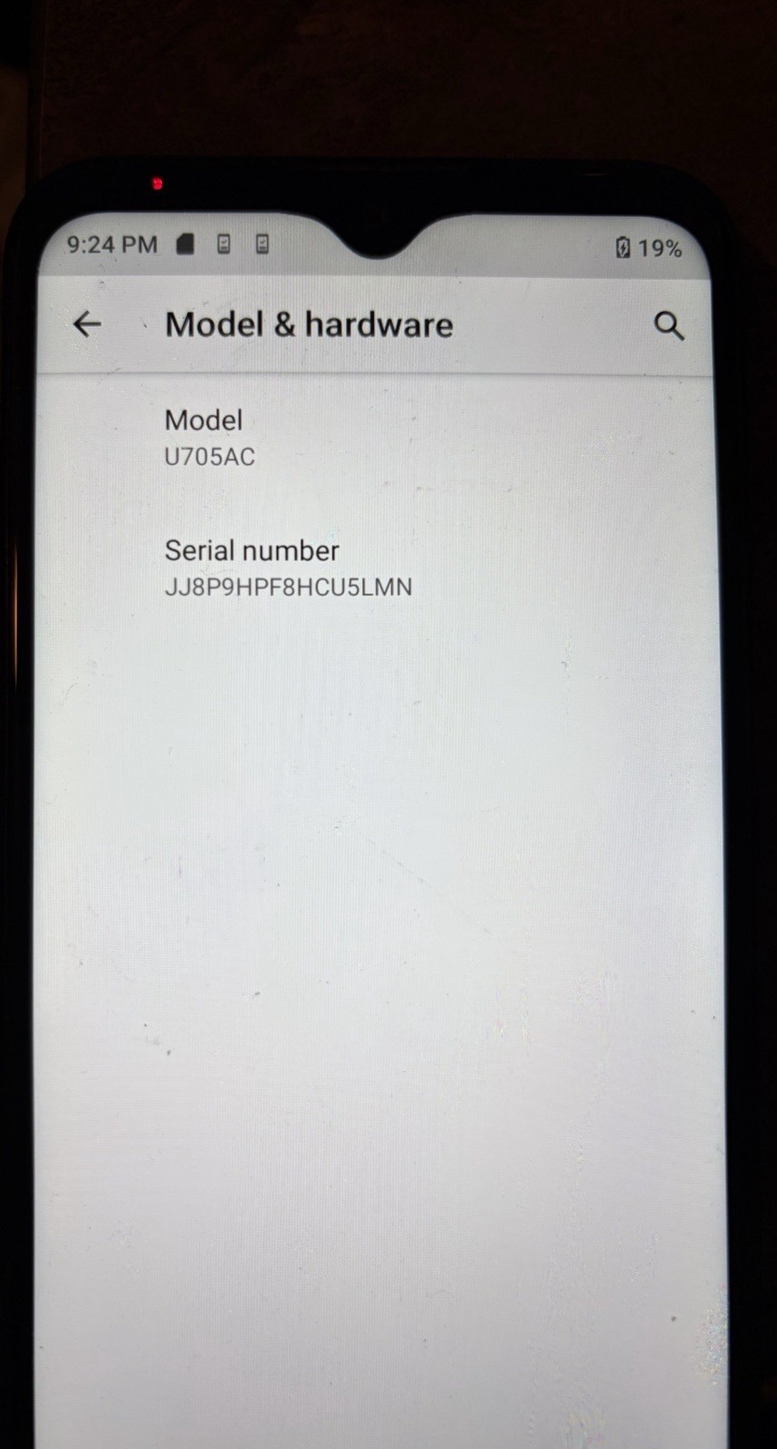U705AC 32GB Cricket