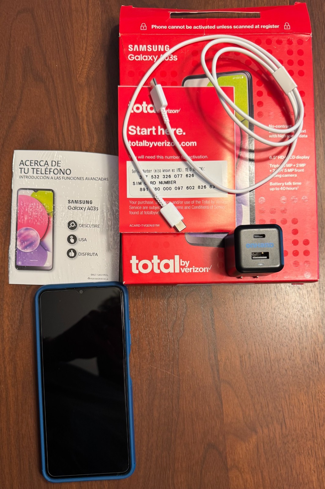 Samsung Galaxy A03s, 32MB, Black