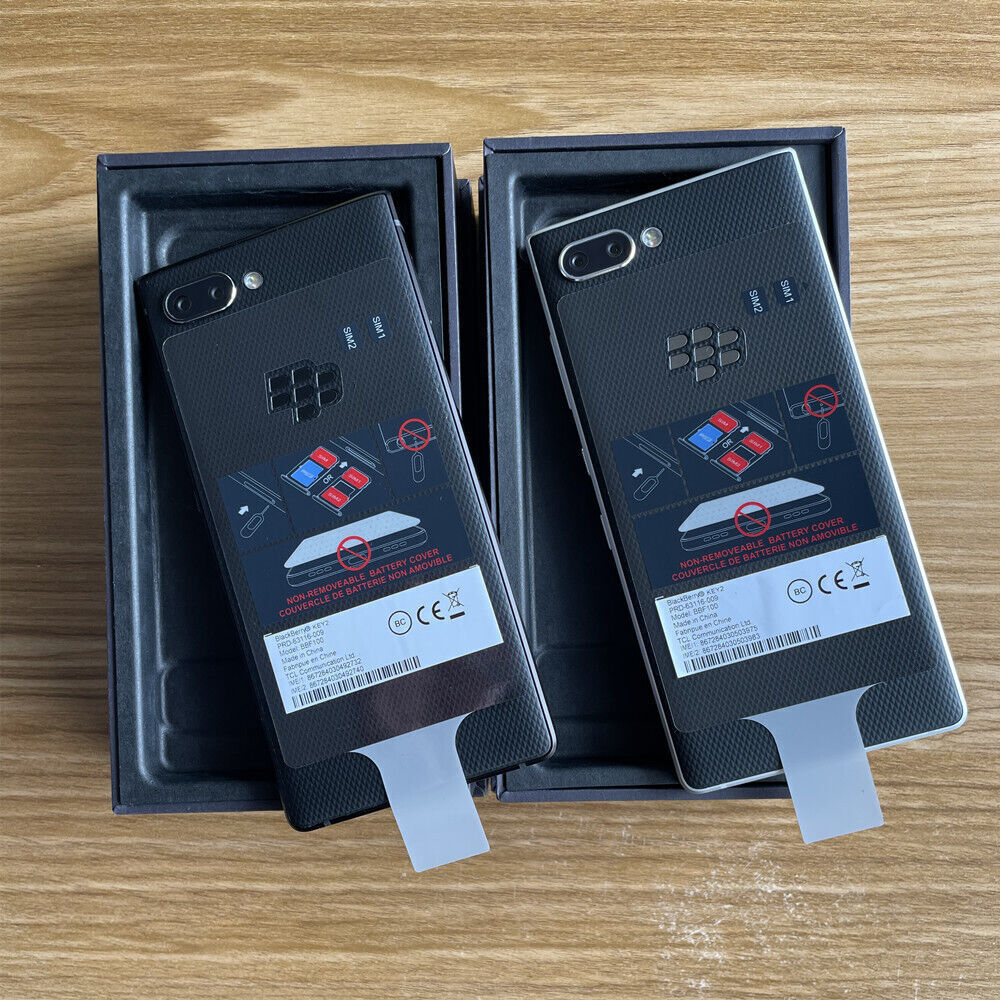 Blackberry Key2 BBF100-2 BBF100-1 BBF100-6 64GB Unlocked Smartphone New Sealed