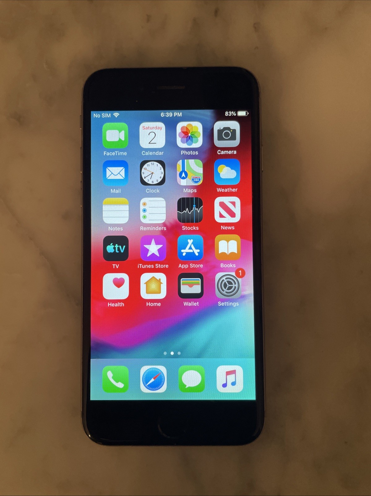 Apple iPhone 6 A1549 64GB (Verizon) Space Grey Touchscreen Smartphone 95% BH