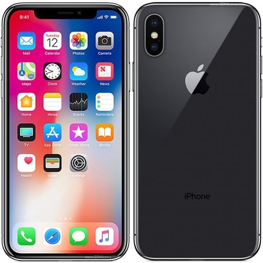 Apple iPhone X 64GB – 4G LTE, Unlocked, Space Gray