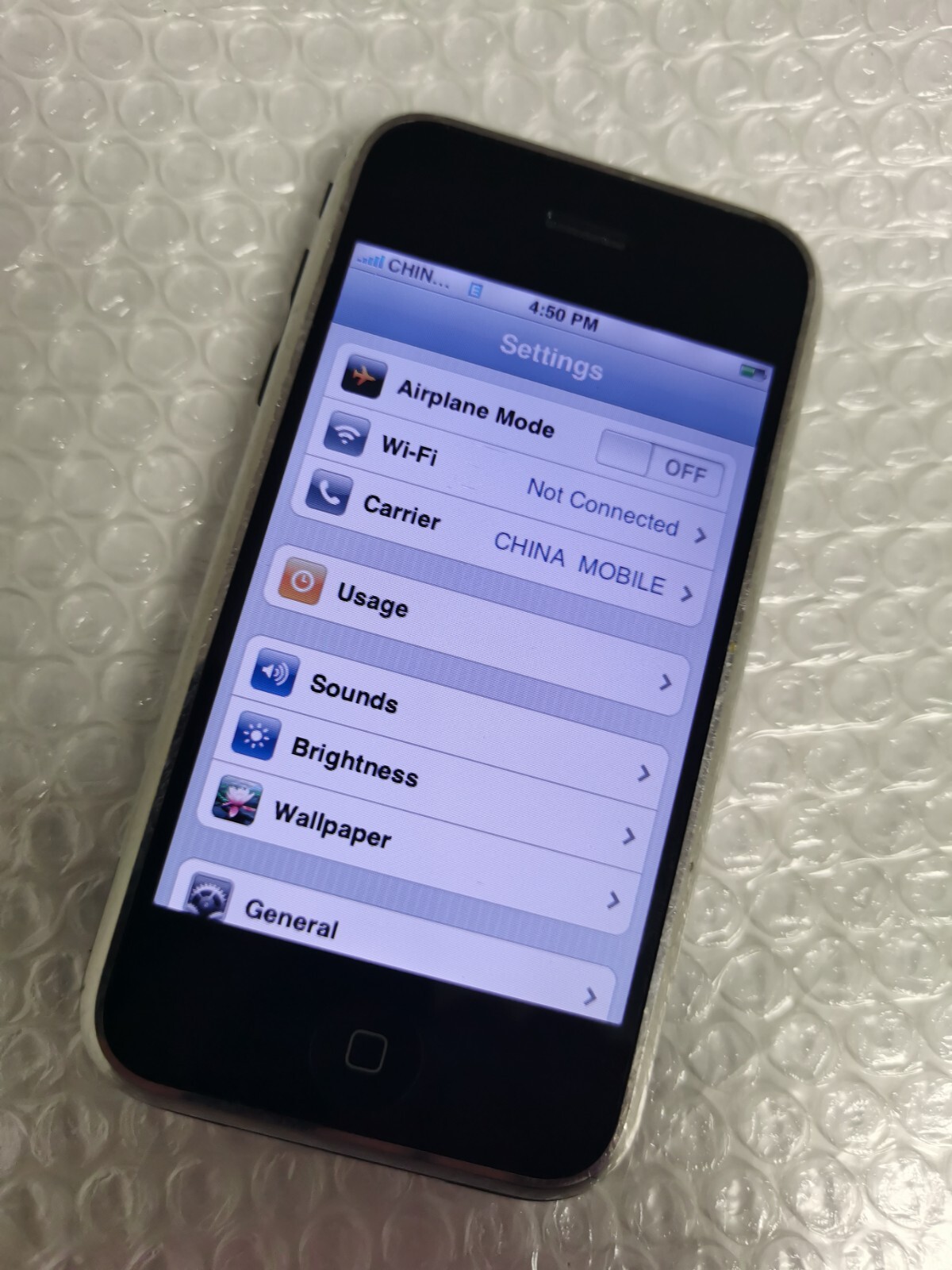 Fully Working IOS 1.0 Apple iphone 1st generation 4GB 8GB 16GB Unlocked 2G GSM