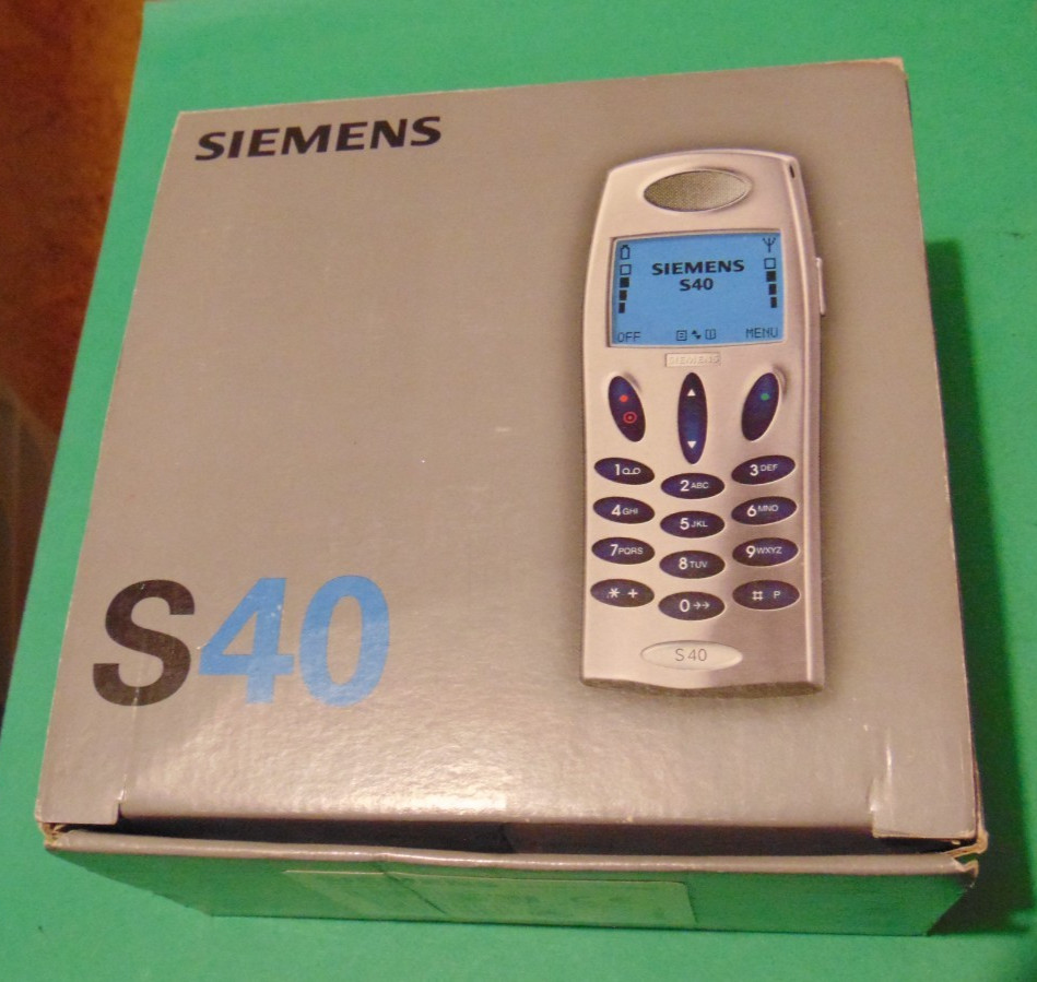 SIEMENS S40 – WORKING + BOX + ACCESSORIES – VERY RARE