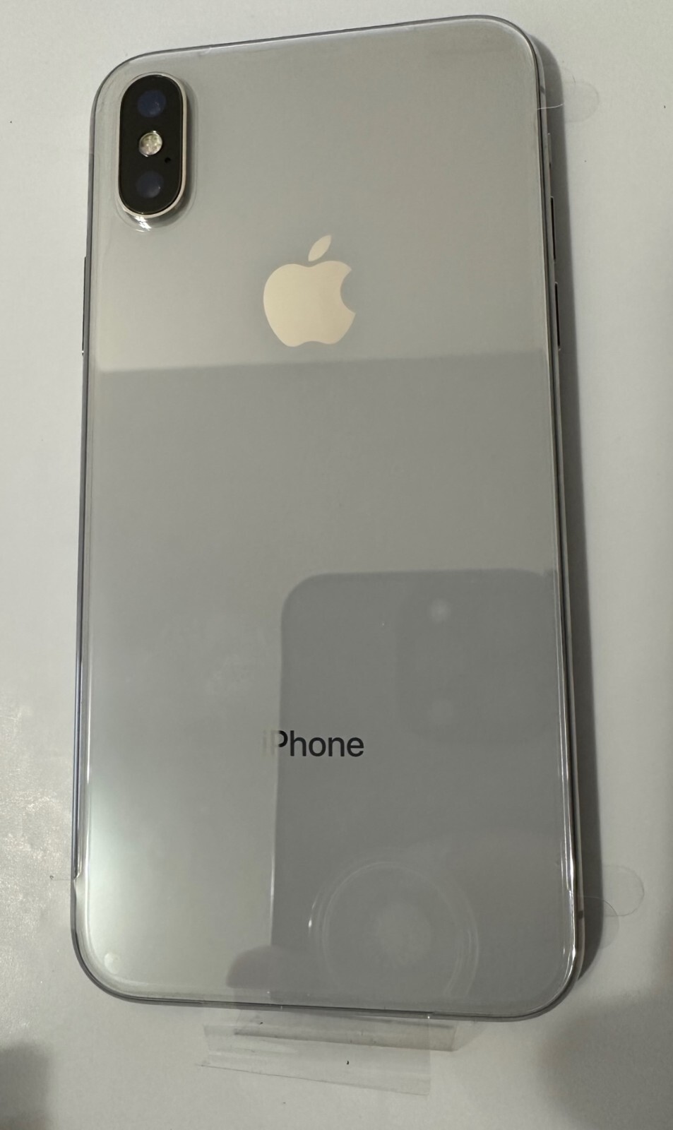 Apple iPhone X – 64GB – Silver (Unlocked) A1865 (CDMA + GSM) – replacement apple