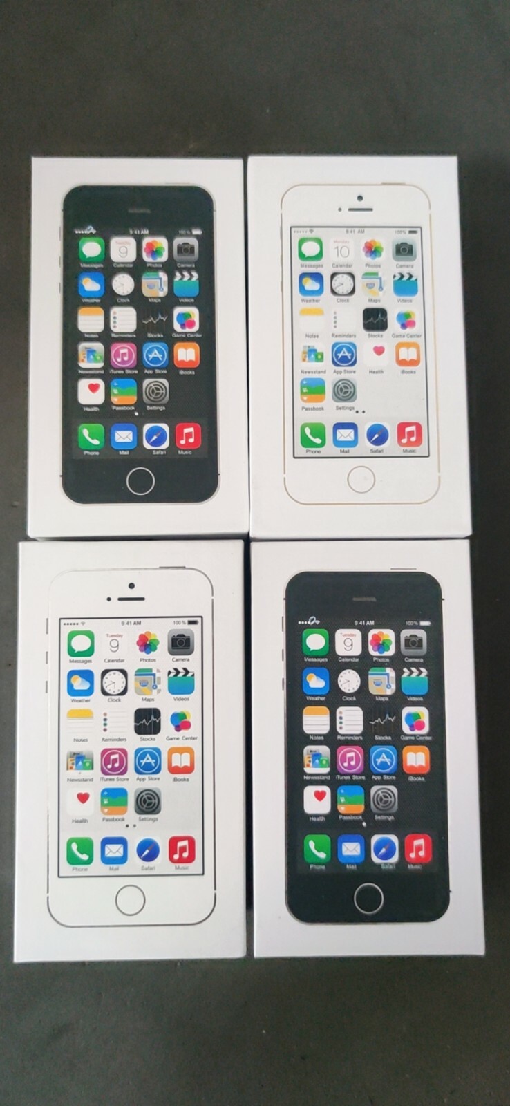 HOT Original Apple iPhone 5S 16GB/32GB/64GB 3 Colors Unlocked IOS12 smartphone