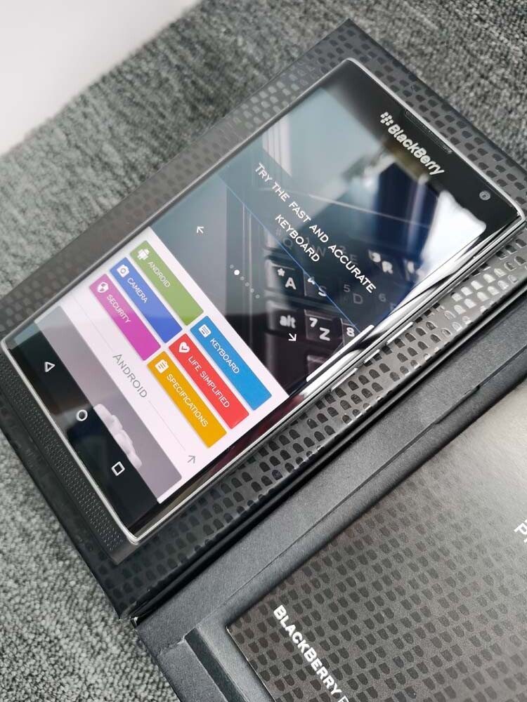 BlackBerry Priv Unlocked 4G 32GB Android Slide-out Keyboard Cellphone New Sealed