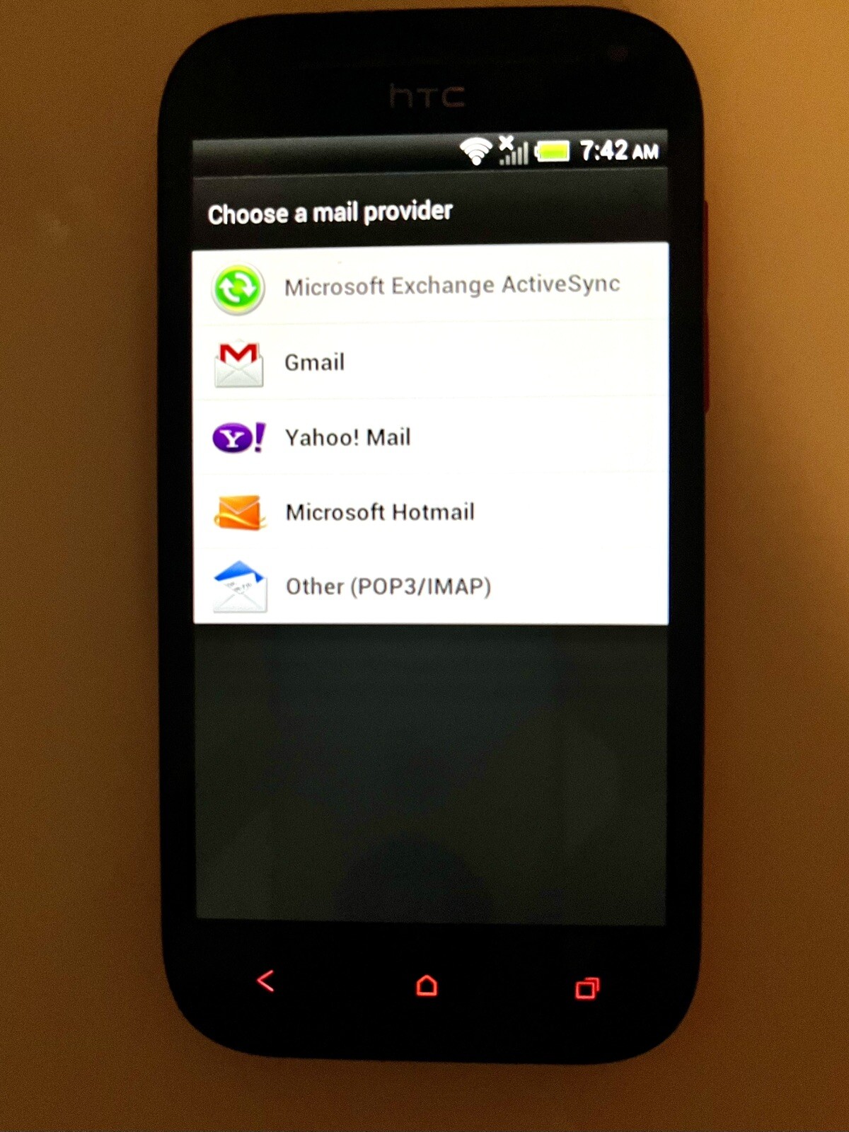 Genuine HTC One SV WiFi Media Player Or Use On Cricket Compatible Sim