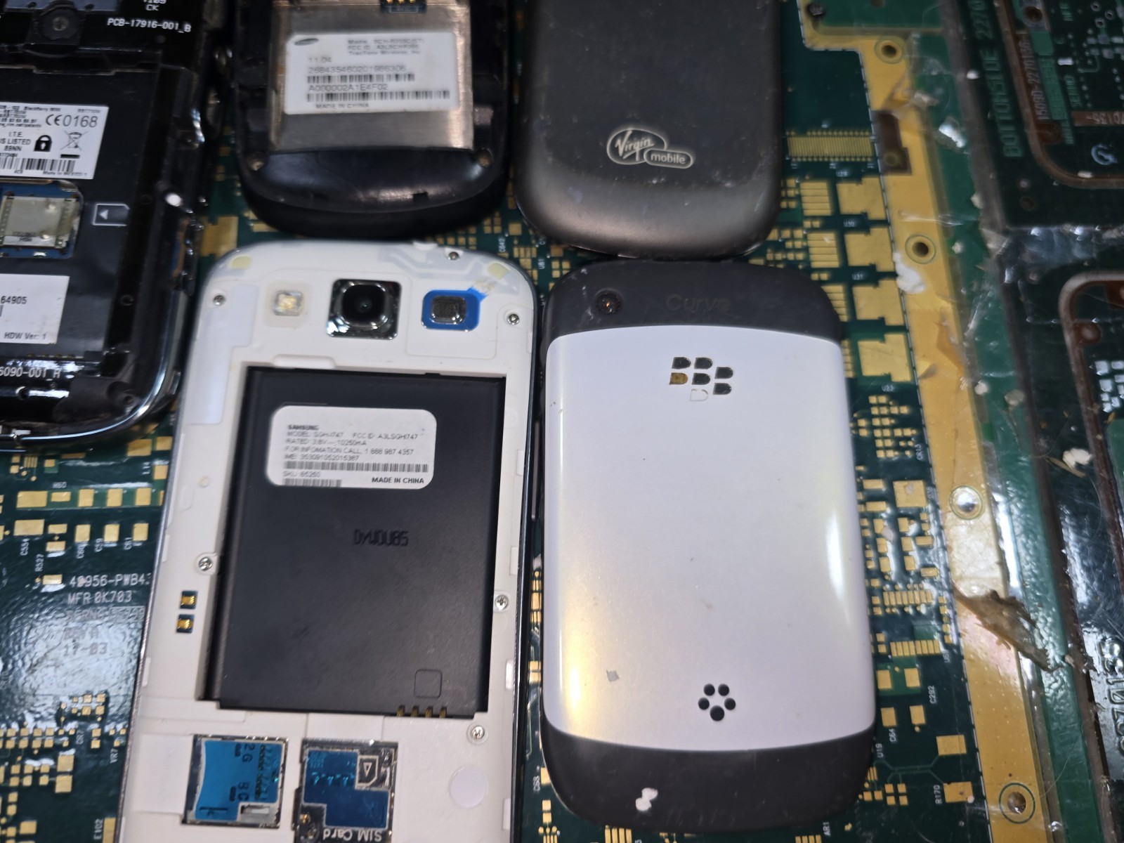 Samsung Exact DEFECTIVE DONOR Cellular Phones with Exact Random Others-PARTS