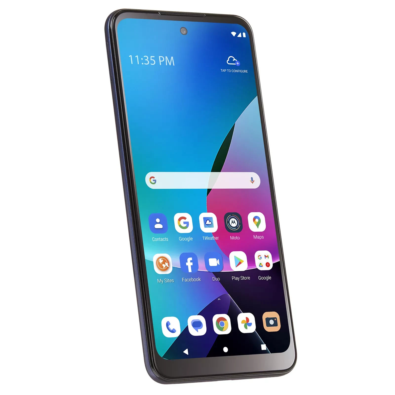 New Moto G Play 2024 6.5″ 64GB + 1 Year Tracfone service with 1500 Min/Text/Data