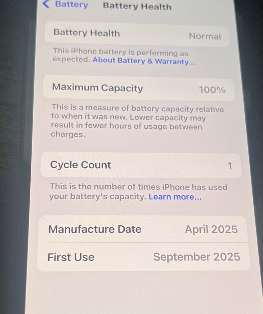 Apple iPhone 16e (Open Box) – AT&T LOCKED – 128GB Black