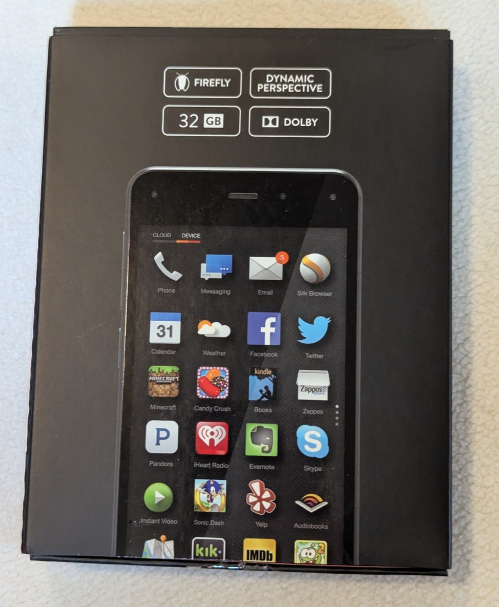 Amazon Fire 32GB Smart Phone (Unlocked GSM) – Black