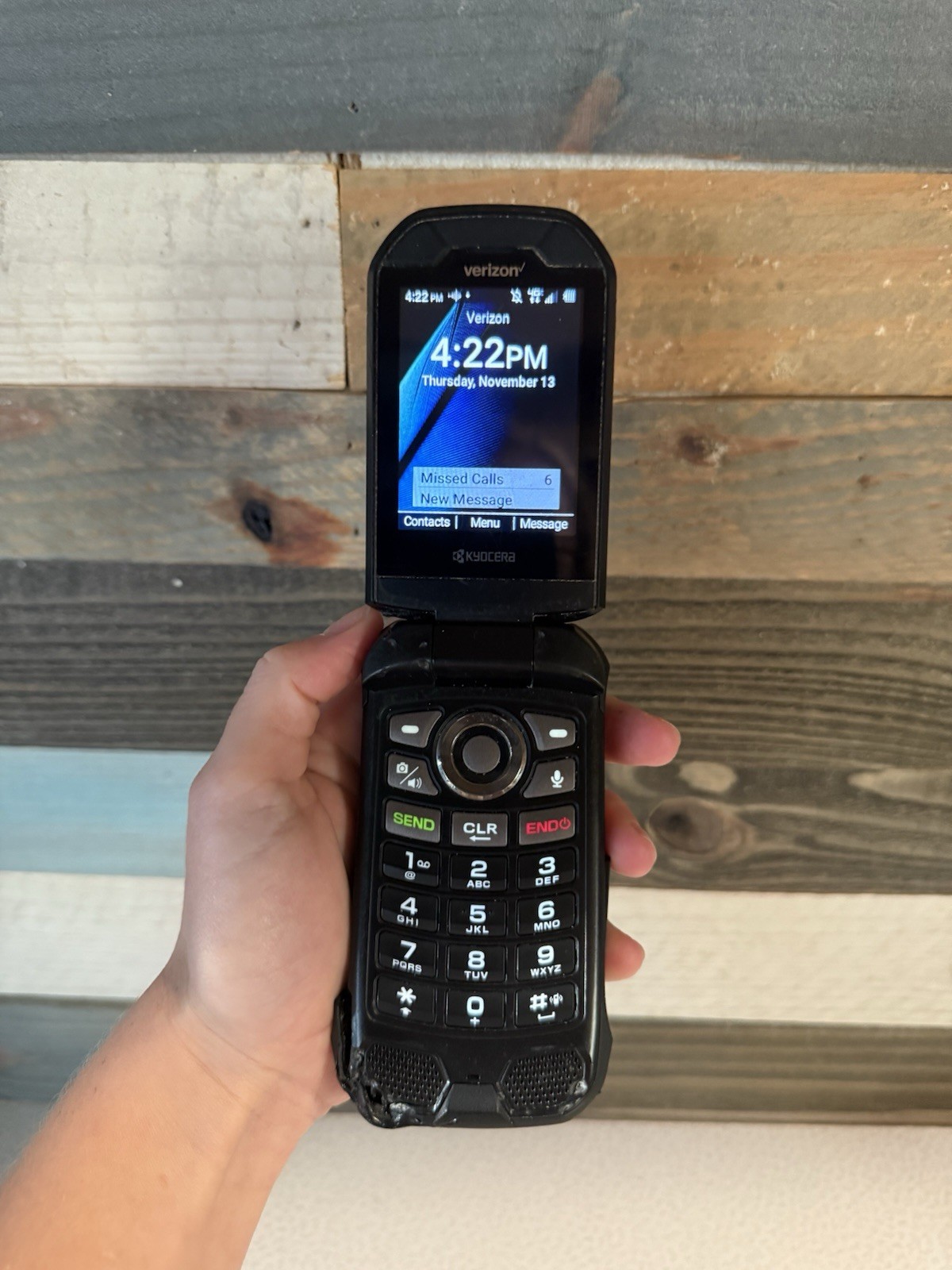 Kyocera DuraXV Extreme (E4811) Flip Phone Cell Phone