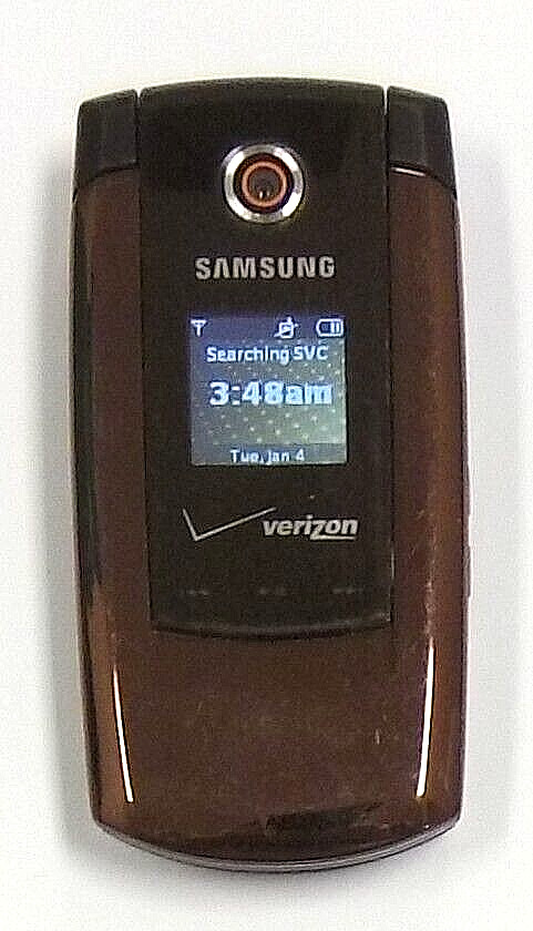 Samsung Renown SCH-U810 – Chocolate Brown ( Verizon ) Super Rare Flip Cell Phone