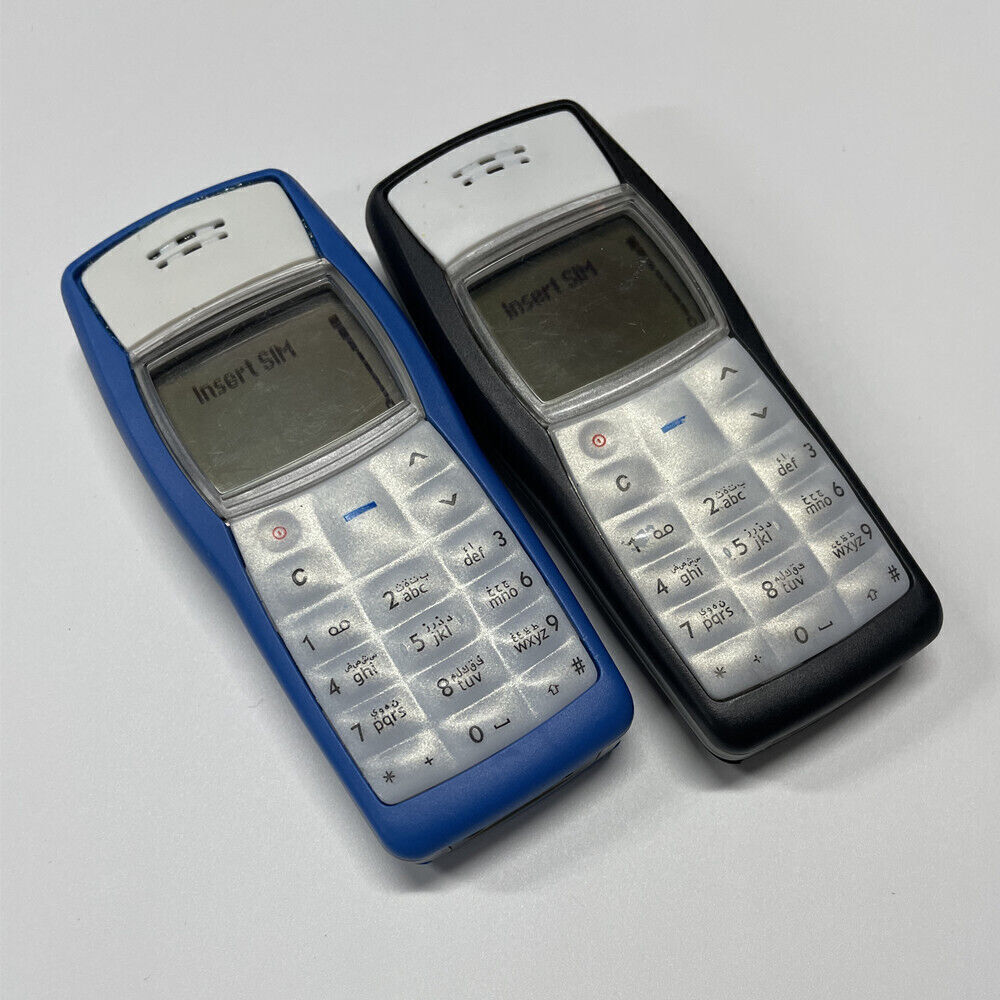 Nokia 1100 Classic Unlocked 2G GSM 900/1800MHz cellphone +1 Year WARRANTY
