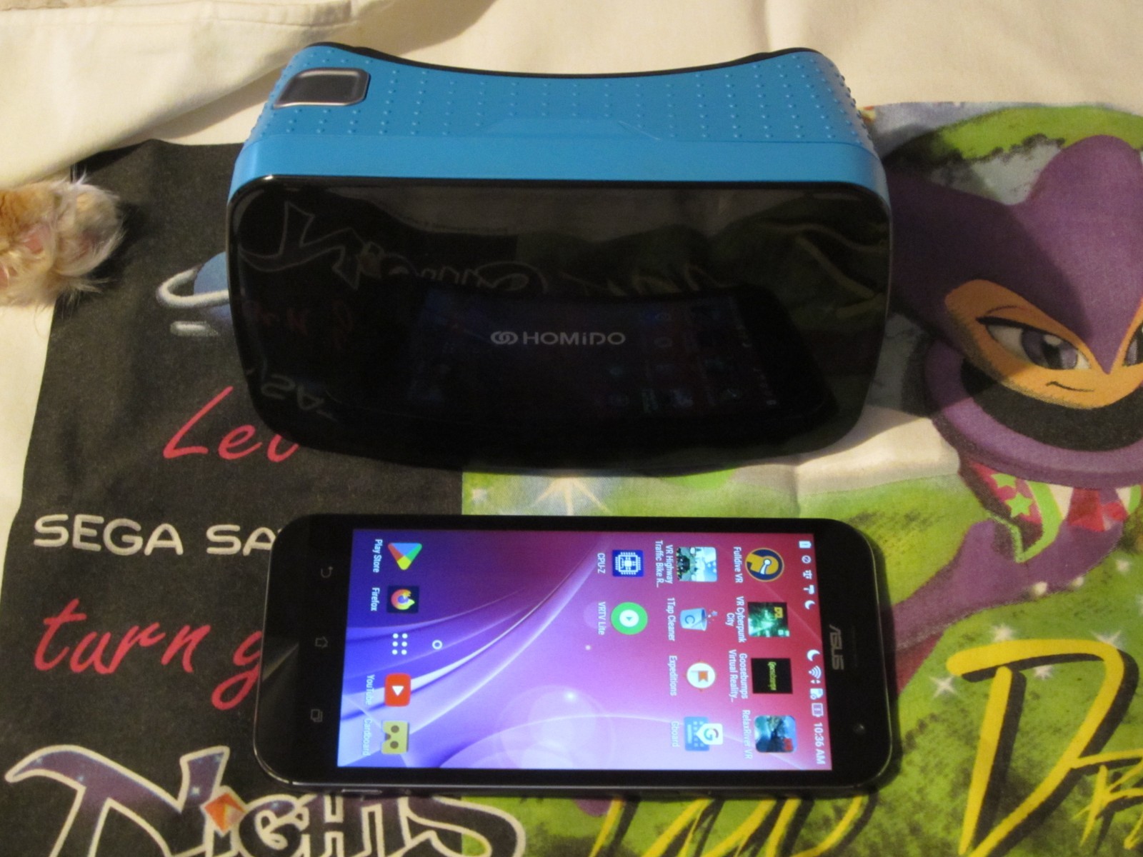 Asus ZenFone Z00XS – 32GB, 4GB RAM, Android 6.0.1 with Homido Grab VR Headset