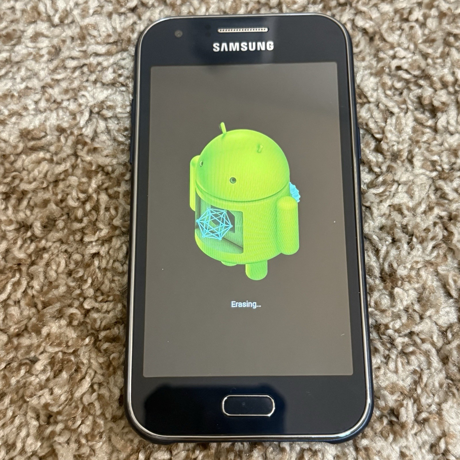 Samsung Galaxy J1 4G LTE SM-J100VPP Blue & Silver ( Verizon ) Android W Manuals