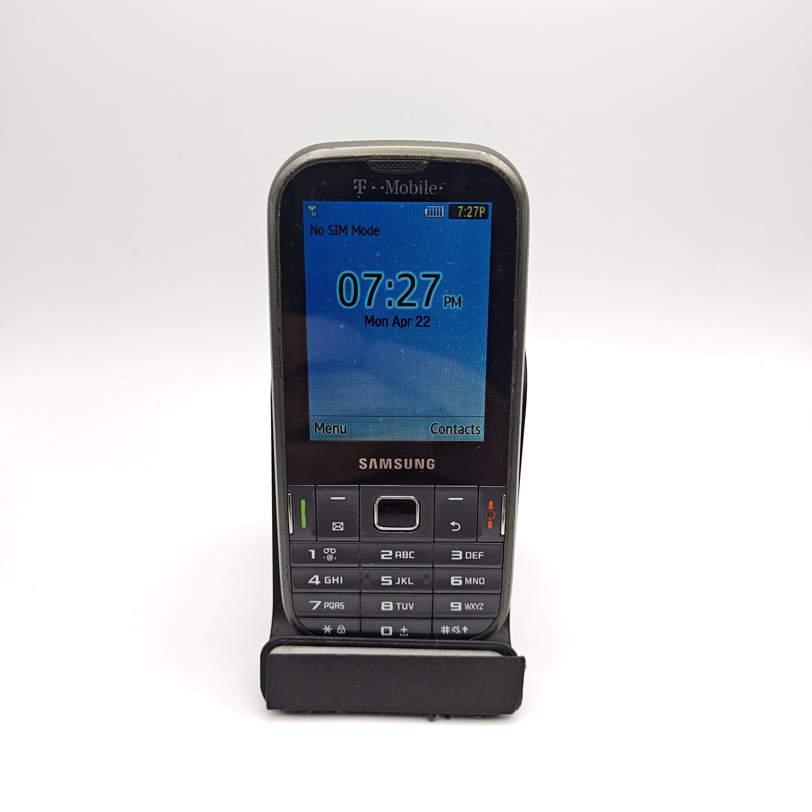 Samsung Gravity TXT SGH-T379 Messaging Phone (T-Mobile) – Gray & Yellow #3104
