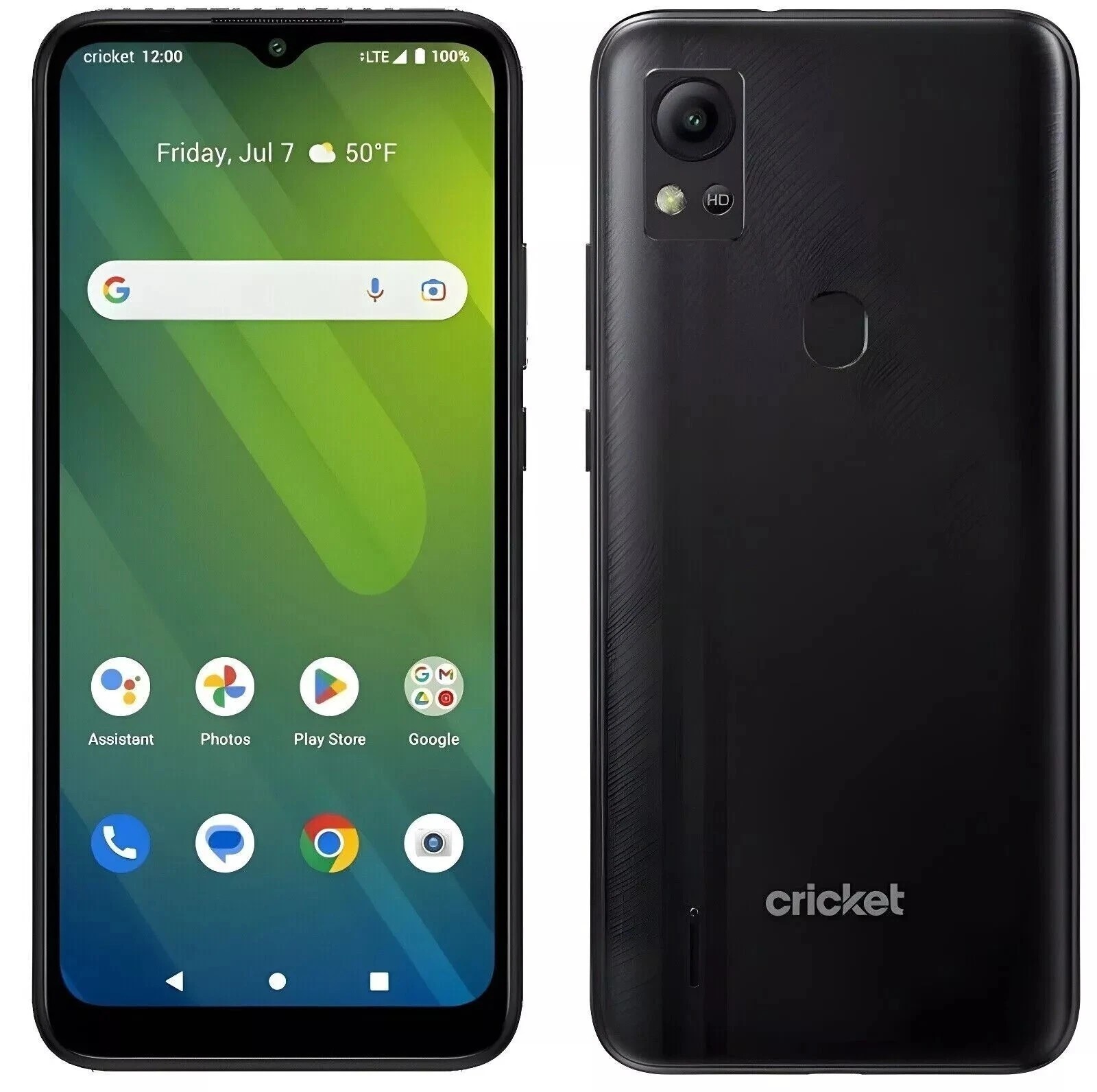 Cricket Icon 5 SL112C 32GB 3GB Unlocked Black Good Condition