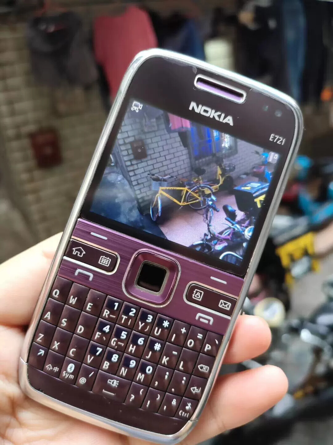 Original Unlocked Nokia E71 QWERTY Keypad Phone Mobile Phone Black Sliver Brown