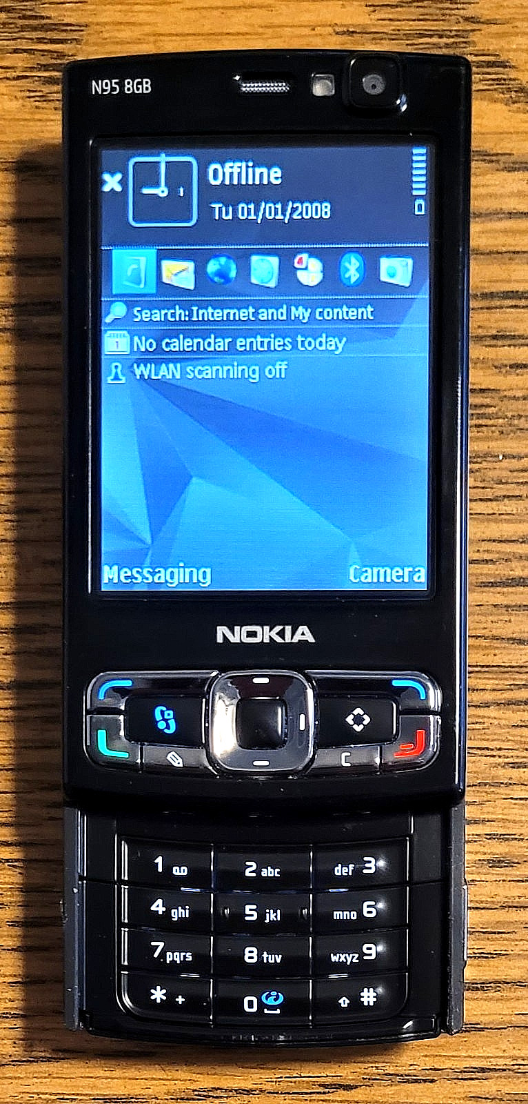 Nokia N95 – Black and Silver ( Unlocked ) Super Rare GSM Smartphone – Bundled
