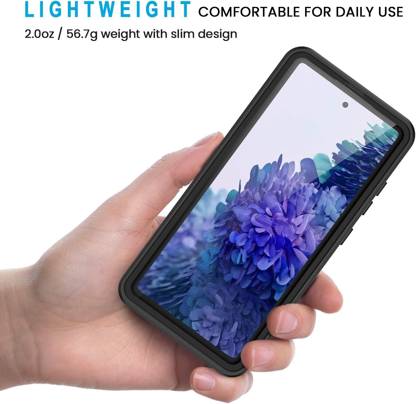 Samsung Galaxy S20 FE Case, IP68 Waterproof Dustproof Heavy Duty Full Body Case