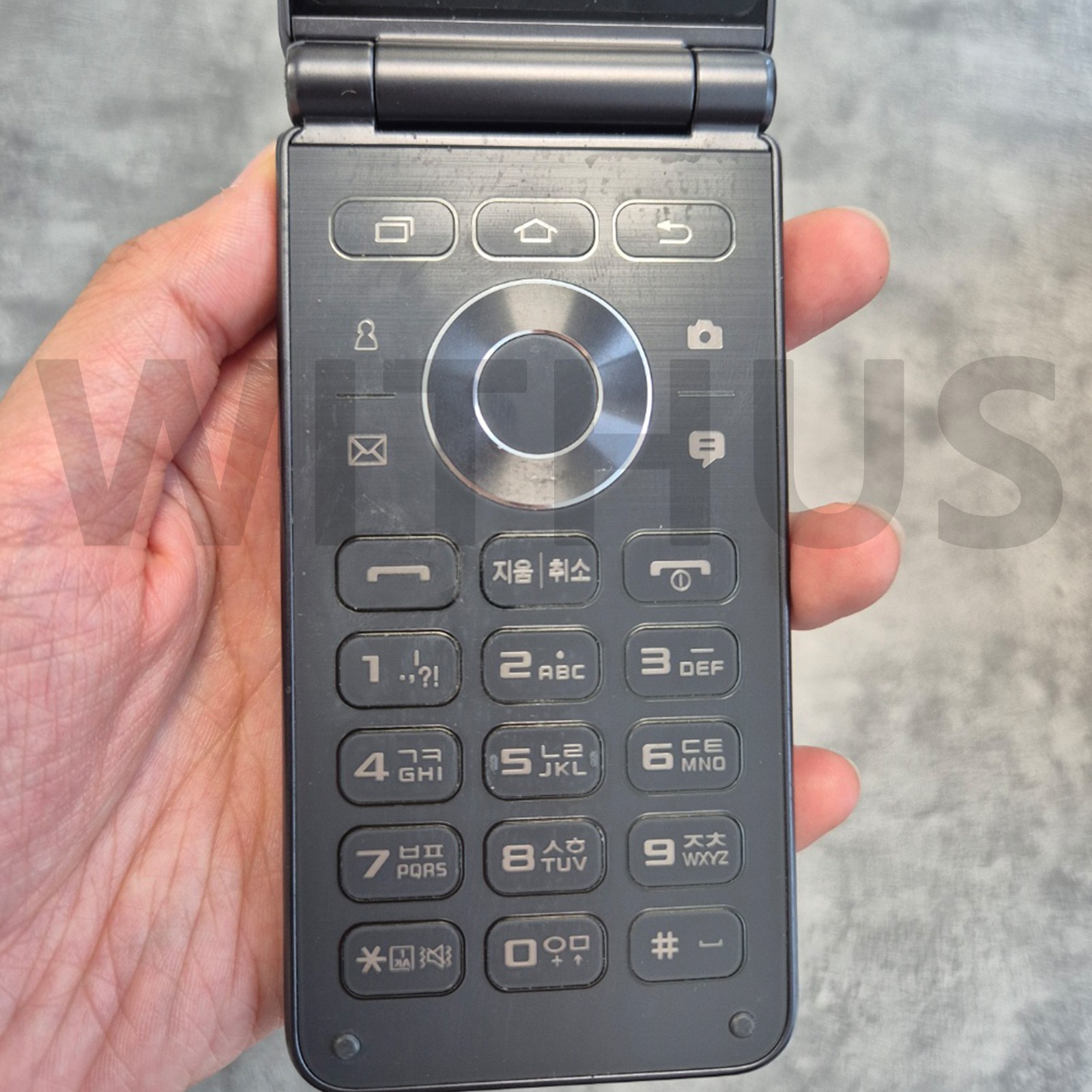 [CLEARANCE] Samsung Galaxy Folder2 32G SM-G160N Unlocked LTE 2021.ver_Grey