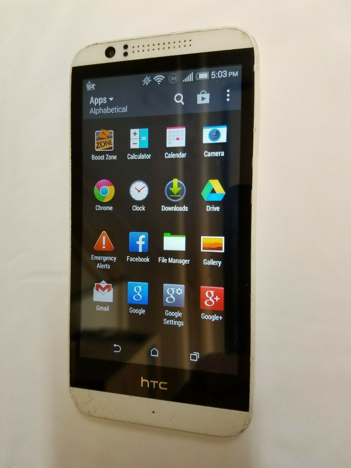 Boost Mobile HTC Desire 510 4G LTE Prepaid Android Smartphone Cellphone
