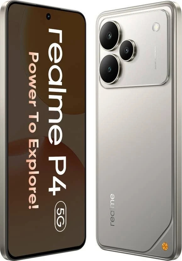realme P4 5G (Steel Grey, 128 GB) (8 GB RAM) Mediatek Dimensity 7400 Processor
