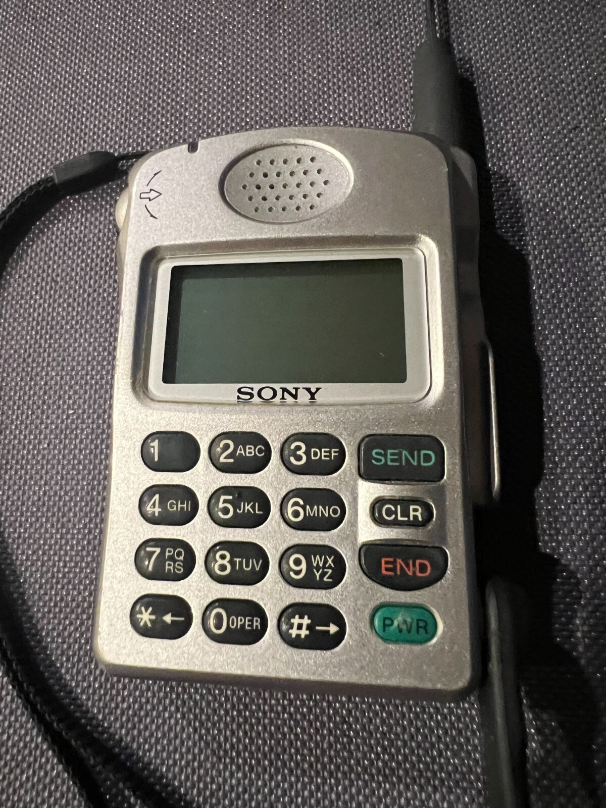 COLLECTIBLE Sony CM-Z200 D-Wave Zuma 1997 Cell Phone CDMA 800 BUNDLE – WORKING