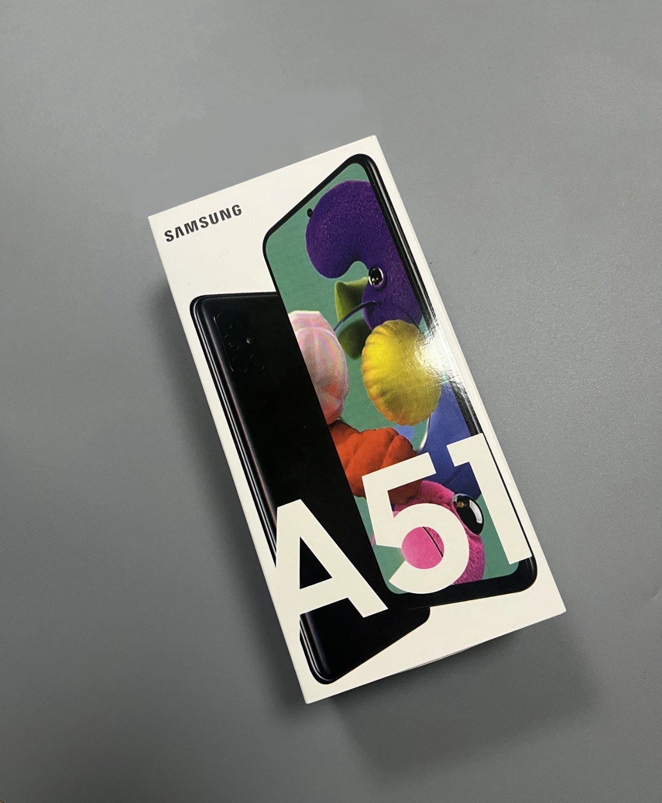 New Sealed Samsung Galaxy A51 128GB Factory Unlocked GSM Black Smartphone c